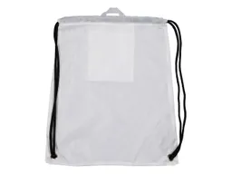 Recycle Bags Recycle Bags Faltbarer Turnbeutel 'Stringbag' aus recycelten PET-Flaschen weiß – Produktbild 1 von 1