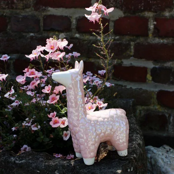 Mitienda Shop Mitienda Shop Lama aus Keramik, rosa pearl – Produktbild 3 von 3