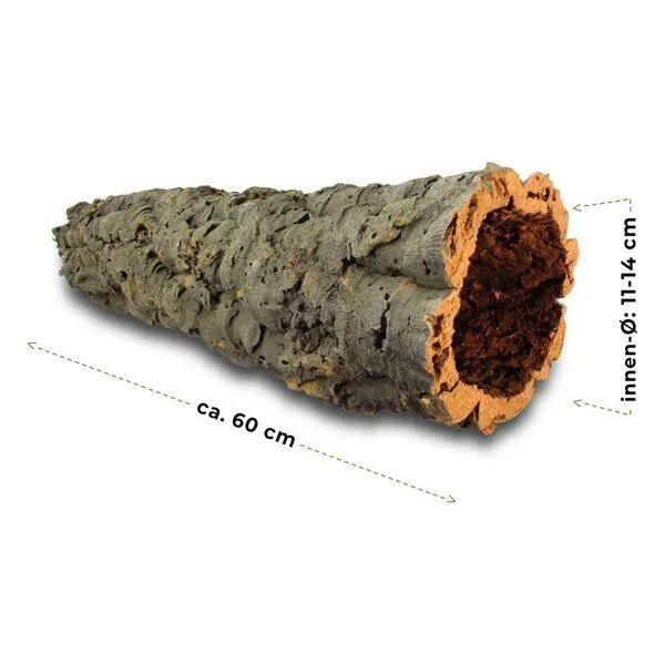 Kork-Deko Kork-Deko 60 cm lange XL Korkröhre, schmal ⌀ = 11-14 cm – Produktbild 6 von 7