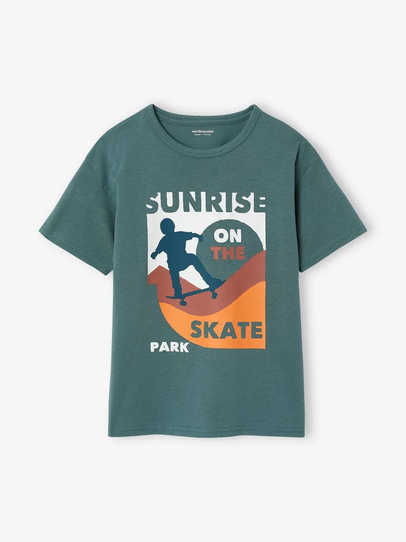 Vertbaudet Jungen T-Shirt, Aqua, – Produktbild 2 von 3