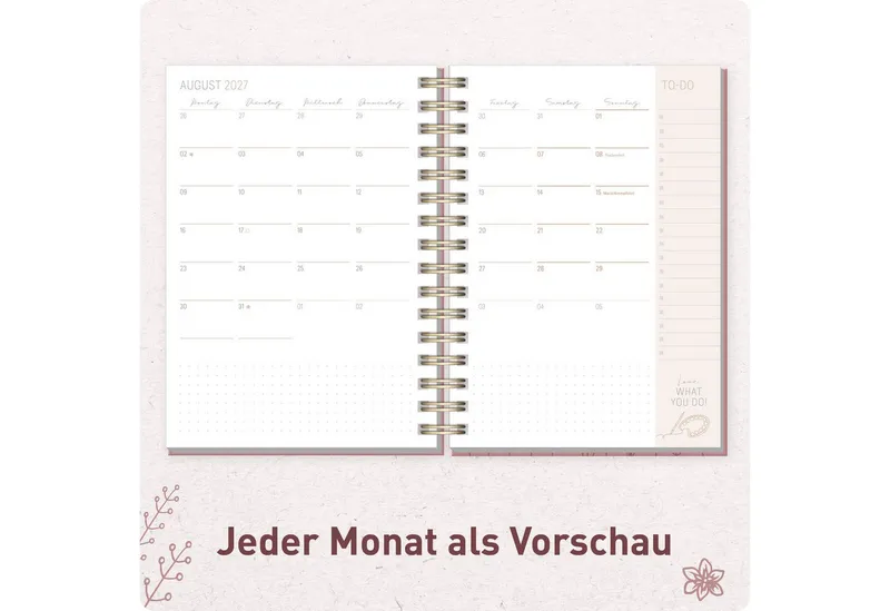 Häfft Häfft Terminkalender Lieblings-Timer 2027 A5 Ringbuch-Kalender – Produktbild 5 von 5
