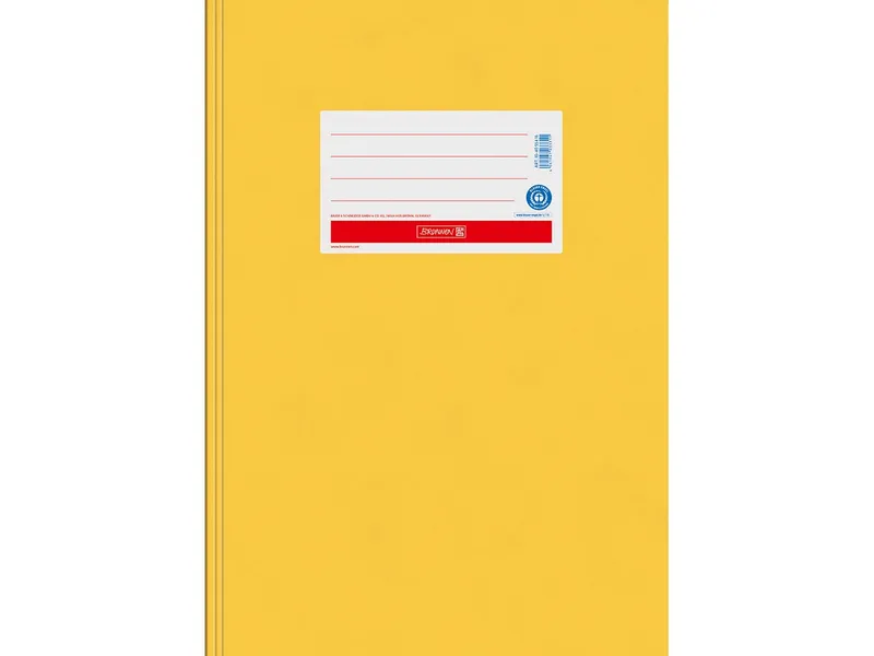 BRUNNEN BRUNNEN Heftumschlag "Premium" aus Papier extrastark, DIN A4, Goldgelb, – Produktbild 1 von 2