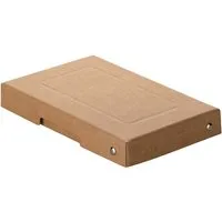 Falken 5 Falken Aufbewahrungsboxen "PureBox", 780 g/m², DIN A6, 2,5 cm Höhe, braun – Produktbild 1 von 1