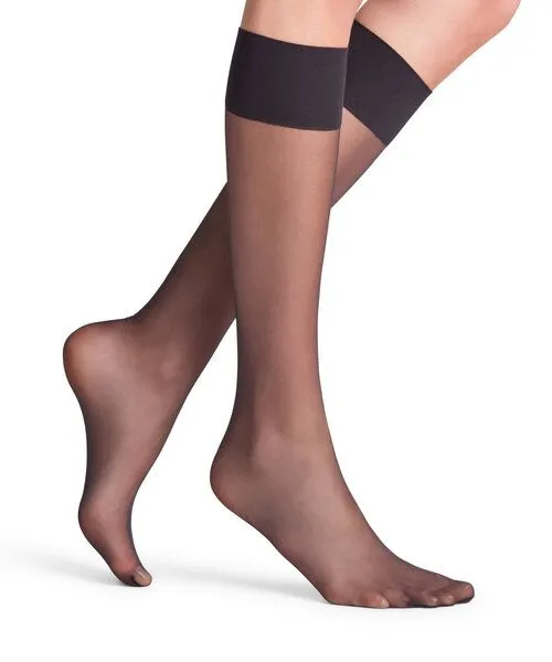 Falke FALKE Kniestrümpfe Pure Matt 20 DEN, Schwarz, – Produktbild 3 von 4