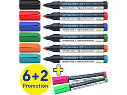 Schneider Schneider 8er-Pack Whiteboardmarker "Maxx 290" 6+2 – Produktbild 1 von 1