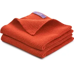 Living Crafts LIVING CRAFTS - Home Spültücher, 2er-Pack - Rot (100% Bio-Baumwolle), Nachhaltige Mode, Bio Bekleidung – Produktbild 1 von 1