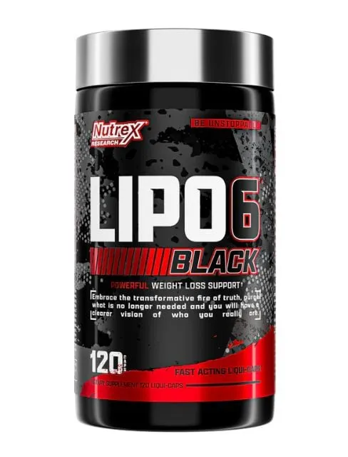 Nutrex Nutrex Lipo 6 Black 120 Kapseln – Produktbild 2 von 4
