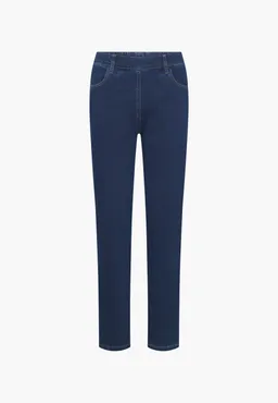 LAURIE LAURIE Damen vegan Jeans Kelly Regular Mittellang Dunkelblau – Produktbild 1 von 1