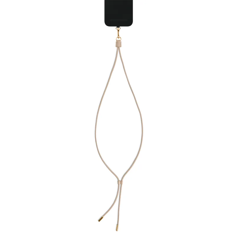 Ideal of Sweden iDeal of Sweden Vegan Leather Phone Strap - Verstellbare Universal-Telefonkordel - Beige, Beige, – Produktbild 1 von 1