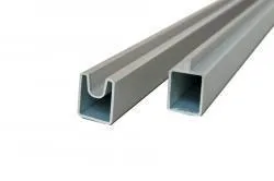 woodstore24 Universal WPC Zaun Abschlussprofil silber eloxiert, 20 x 25 x 1805 mm Nut – Produktbild 1 von 1