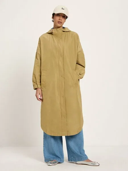 LANIUS LANIUS Beschichteter Mantel, Khaki, – Produktbild 1 von 4