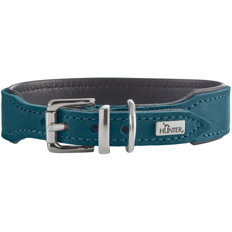 Hunter Hunter Hundehalsband malta petrol S, Petrol, – Produktbild 1 von 1
