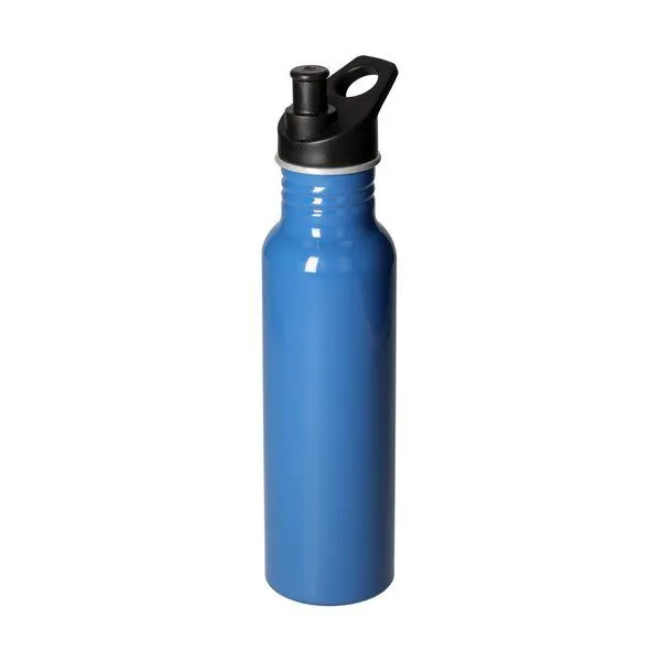 elasto elasto Sportflasche "Miami" 0,6 l - Trinkflasche mit Mundstück für unterwegs, Blau, – Produktbild 1 von 2