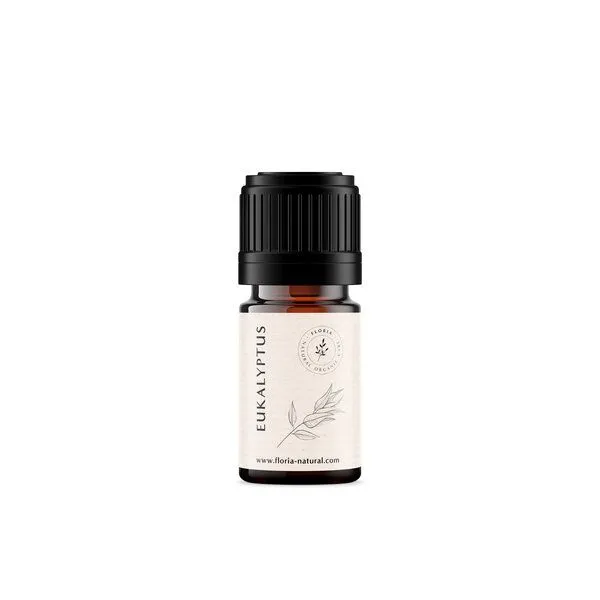 FLORIA - NATURAL ORGANIC CARE FLORIA - NATURAL ORGANIC CARE BIO Eukalyptus Öl citroidora 5 ml I 100% Naturreines Eukalyptusöl I Ätherisches Öl – Produktbild 1 von 1