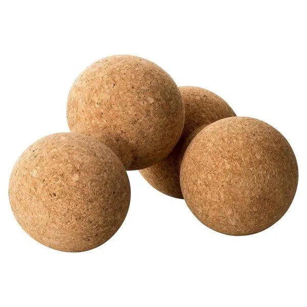 Kork-Deko Kork-Deko Duoball aus Kork - Massageball Peanut zur Faszienmassage 2x80 mm – Produktbild 3 von 6