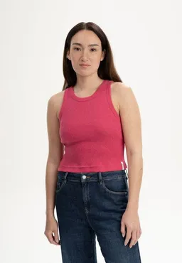 MELA Cropped Ripp Tanktop Style PRISHA | von MELA | Fairtrade & GOTS zertifiziert – Produktbild 1 von 1