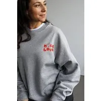 Kultgut Kultgut Kindness Sweater 100% Bio-Baumwolle - Boxistyle/ More Love – Produktbild 1 von 1
