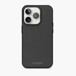 VONMÄHLEN VONMÄHLEN Like Leather Case - Schutzhülle, MagSafe kompatibel iPhone 16 Pro Max, Black – Produktbild 1 von 1
