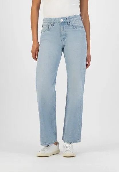 MUD Jeans MUD Jeans Damen Jeans "Jamie Mid Loose - Sunny Stone", Blue, – Produktbild 2 von 2
