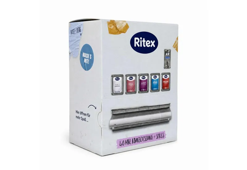 Ritex Ritex Kondome RITEX Kondomautomat 5 versch. Sorten Großpackung 40 Stück – Produktbild 3 von 6