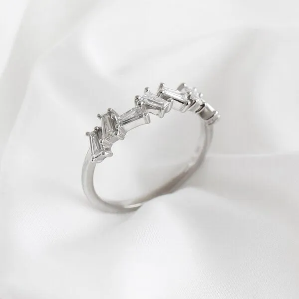 Eppi Eppi Minimalistischer Ring mit Lab Grown Diamanten Egino, Gelb, – Produktbild 1 von 4