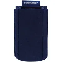 magnetoplan magnetoplan Stifteköcher "ecoAware" SMALL 60 x 100 x 60 mm, RC-PET Filz dunkelblau – Produktbild 3 von 3