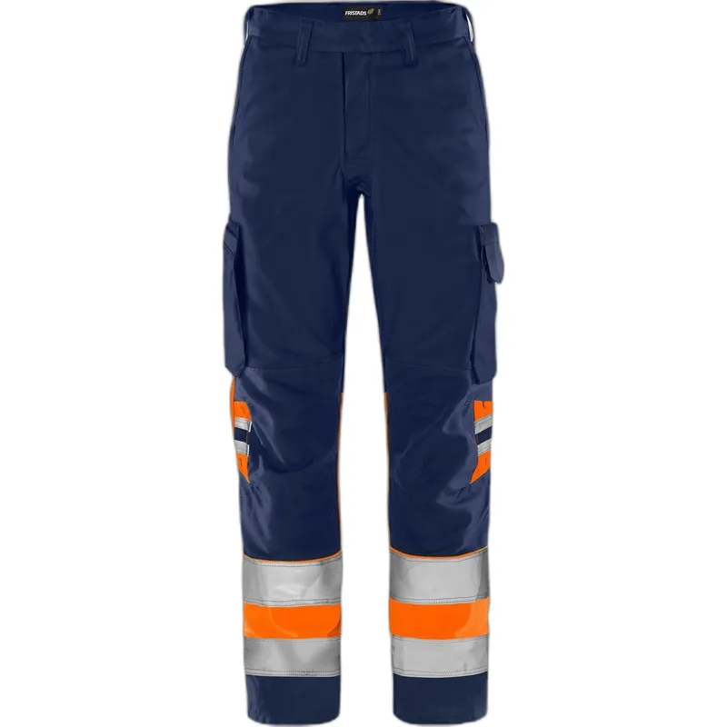 Fristads Sichtbare Arbeits Hose Klasse 1 Fristads Green 2668 GPLU, Orange, – Produktbild 1 von 1