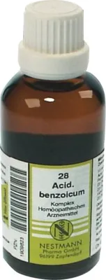 Nestmann Pharma ACIDUM BENZOICUM KOMPLEX Nr.28 Dilution 50 ml Dilution – Produktbild 1 von 1