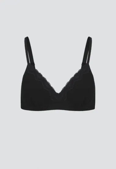 comazo|earth BH mit Cups, Schwarz, – Produktbild 2 von 4