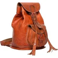 hecho. hecho. Lederrucksack "Carla" (S) (Rucksack, Leder, Tasche, Ledertasche, Backpack) – Produktbild 1 von 1