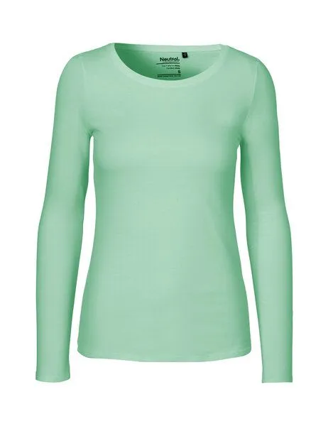 Neutral® - 3FREUNDE Neutral® - 3FREUNDE Frauen Longsleeve, Dustymint, – Produktbild 1 von 4