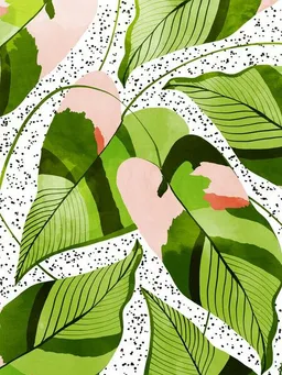 Photocircle Photocircle Poster / Leinwandbild - Blushing Leaves – Produktbild 1 von 1