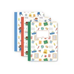 dabelino dabelino 3er Set Kinder-Notizhefte liniert A5 - für Kinder – Produktbild 1 von 1