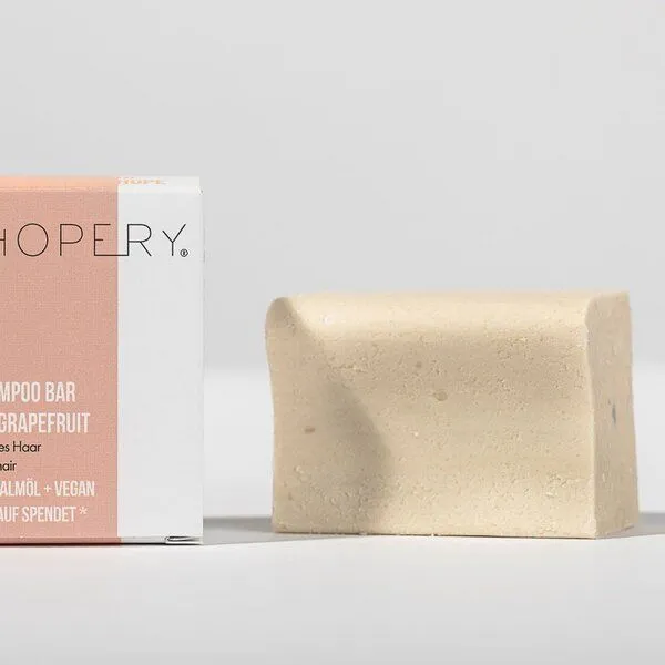 HOPERY HOPERY Pflegeshampoo für fettiges Haar - Lime Grapefruit Shampoo Bar – Produktbild 3 von 3