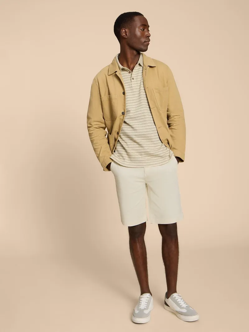 White Stuff Chino-Shorts aus Bio-Baumwolle - 32/R, Weiß, – Produktbild 2 von 4