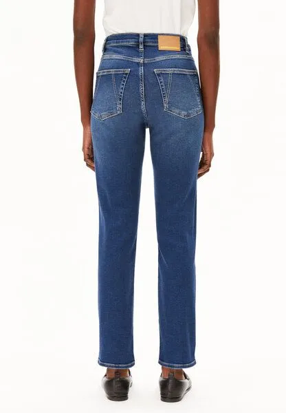 ARMEDANGELS ARMEDANGELS LEJAANI Damen Slim Jeans Bio-Baumwoll Mix X-Stretch, Blue, – Produktbild 2 von 4
