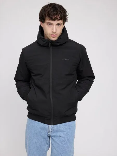 Mazine Mazine Padded Blouson, Black, – Produktbild 3 von 3
