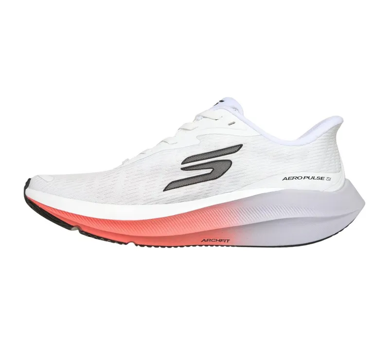Skechers Skechers Aero Pulse weiss/coral Damen Laufschuh, Weiß, – Produktbild 5 von 5