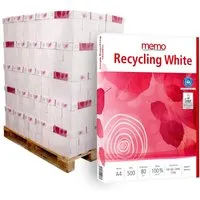 Memo 300 x 500 Blatt memo Multifunktionales Kopierpapier 'Recycling White' DIN A4, 80 g/m² – Produktbild 1 von 1