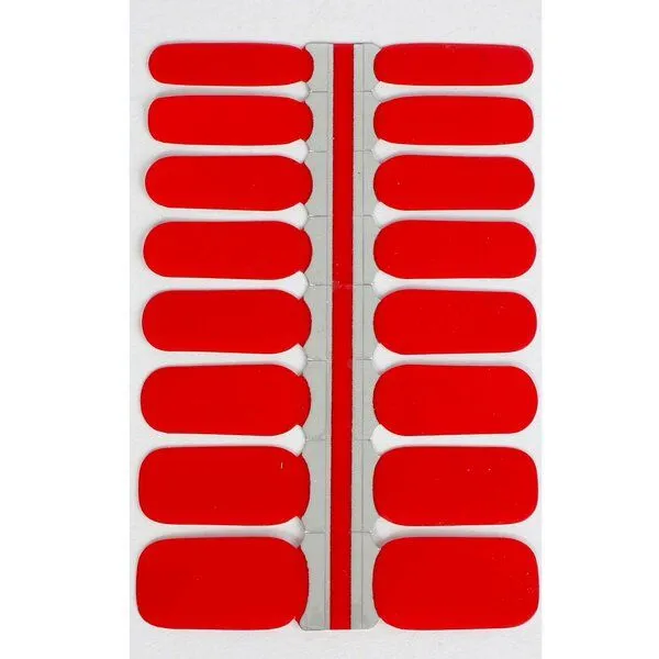 Vargu Vargu LAUED vegane Nagelfolien solid red, Red, – Produktbild 4 von 4
