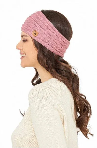Apu Kuntur Apu Kuntur Stirnband Suave aus 100% Baby Alpaka, Rosa, – Produktbild 3 von 4
