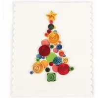 El Puente El Puente Grußkarte "Tannenbaum" | Fair Trade & Handmade aus Vietnam – Produktbild 1 von 1