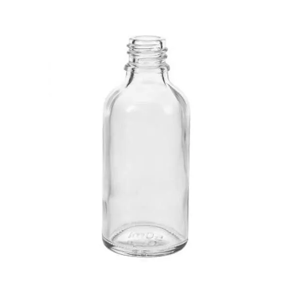 mikken mikken Tropfflasche Glas klar 10 ml | 50 ml Dosierflasche Apothekerflasche – Produktbild 1 von 4
