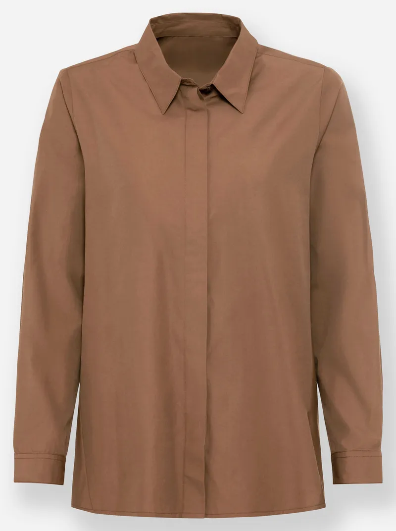 heine Longbluse, Braun, – Produktbild 1 von 2