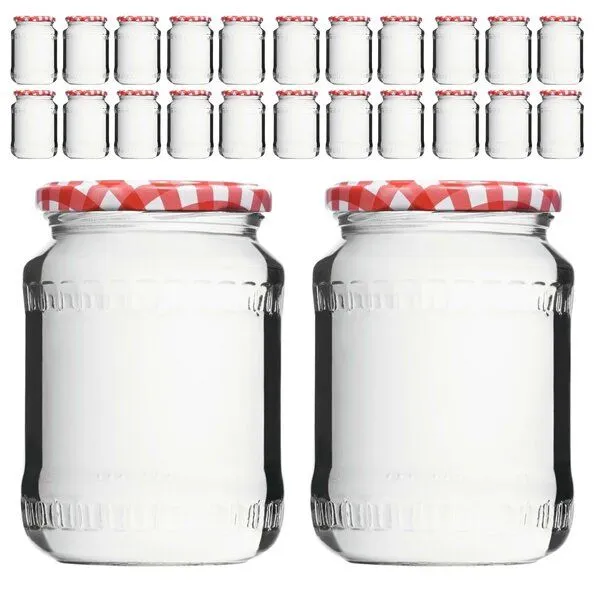 mikken mikken Einmachgläser 720ml mit Schraubdeckel TO82 – Produktbild 1 von 8