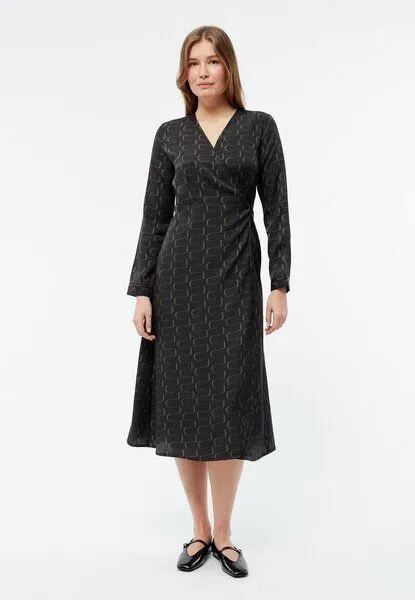 Givn Berlin Givn Berlin Wickelkleid GBVIRGINIA aus TENCEL mit Peach-Effekt, Rose, – Produktbild 1 von 5