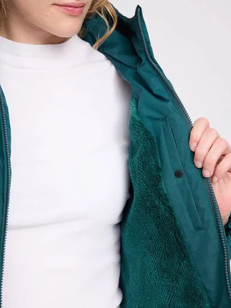Mazine Mazine Wattierte Damen Jacke, Deep teal, – Produktbild 3 von 3
