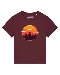 watapparel watapparel T-Shirt Frauen Sunset forest – Produktbild 1 von 1