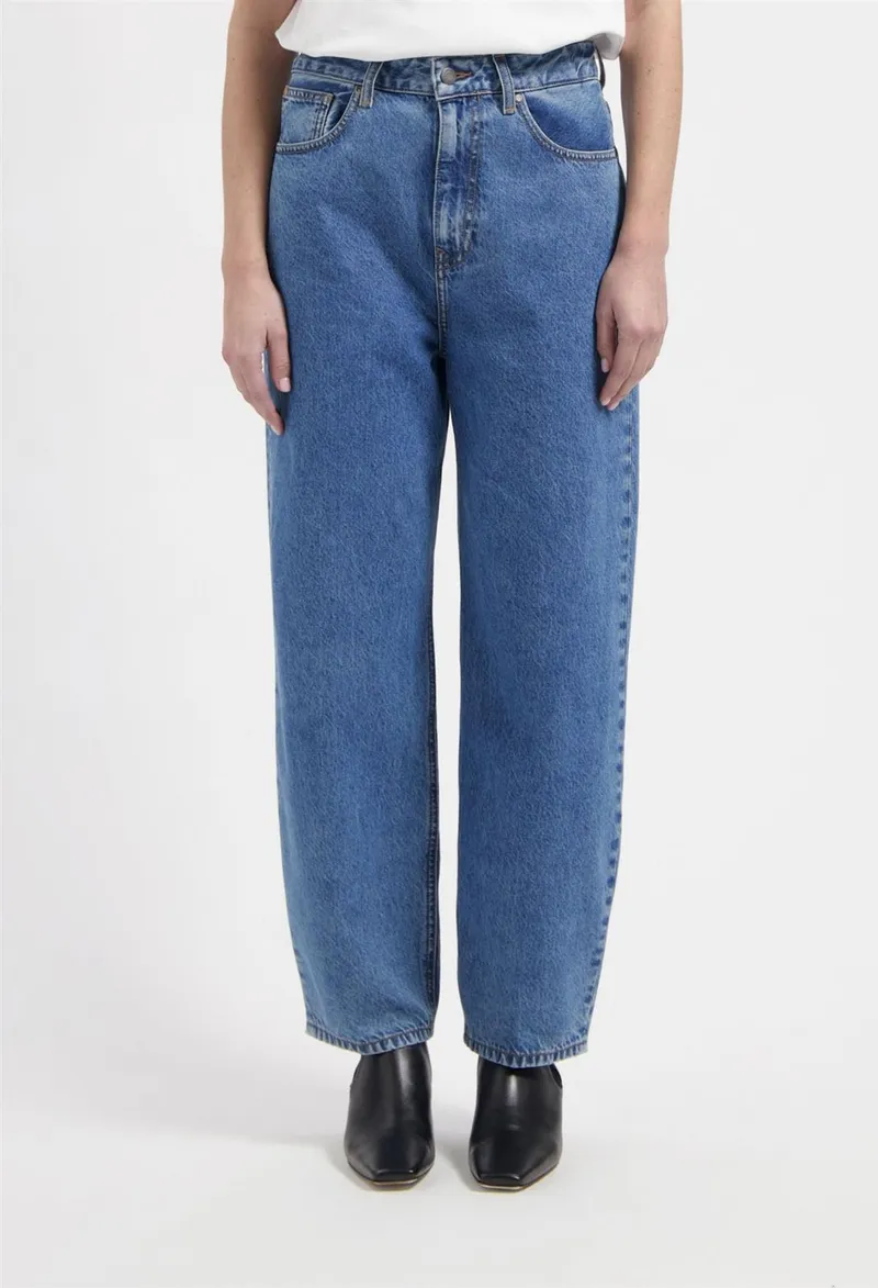 MUD Jeans Barrel Fit Jeans Modell: Brooke, Stone vintage, – Produktbild 1 von 1