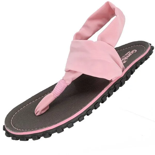 Gumbies Gumbies Slingbacks - Nachhaltige Zehensandalen, Grau-pink, – Produktbild 3 von 4